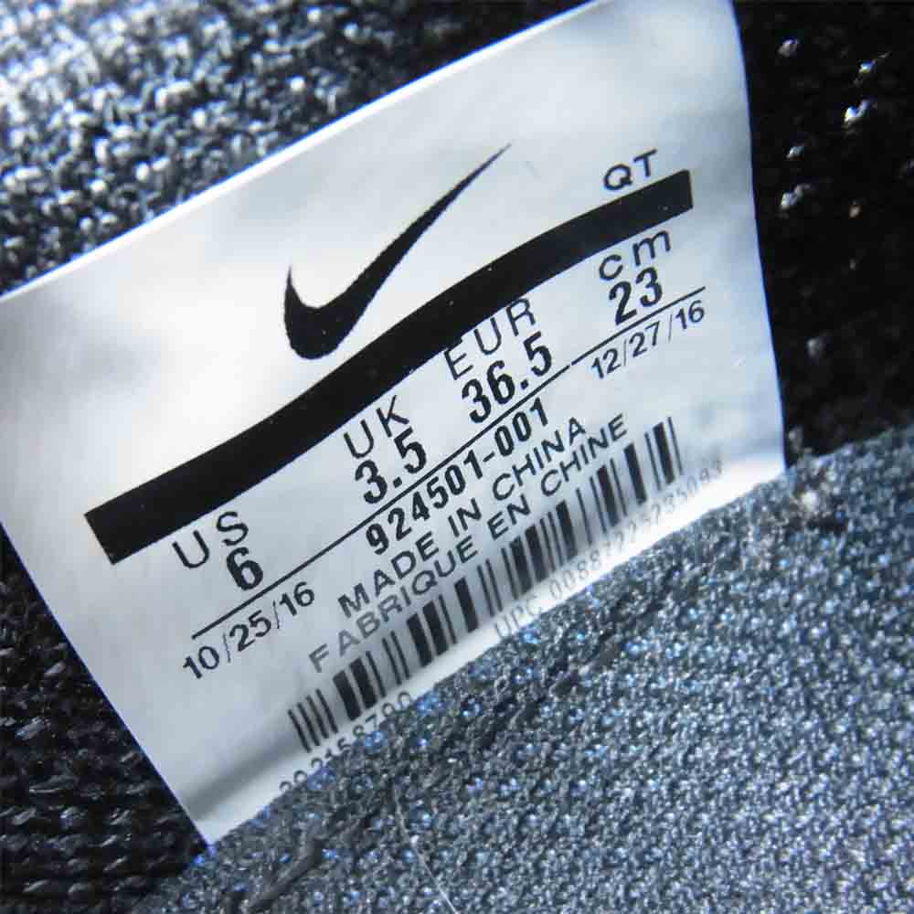 NIKE ナイキ 924501-001 COMME des GARCONS AIR VAPORMAX FK CDG コムデギャルソン エア ヴェイパーマックス スニーカー ブラック系 23cm【中古】