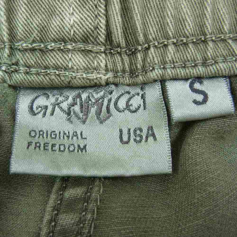 Gramicci グラミチ イージー パンツ カーキ系 S【中古】