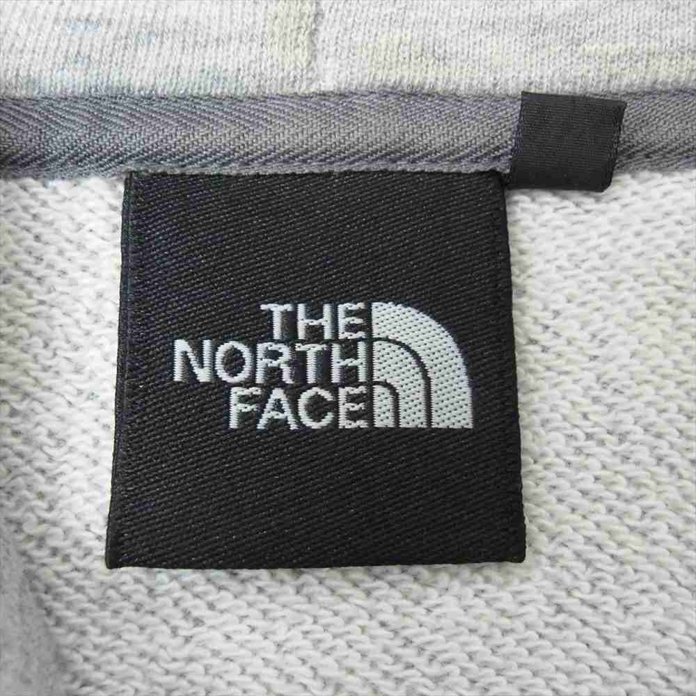 THE NORTH FACE ノースフェイス NT615052 スクエアロゴ フルジップ パーカー グレー系 M【中古】