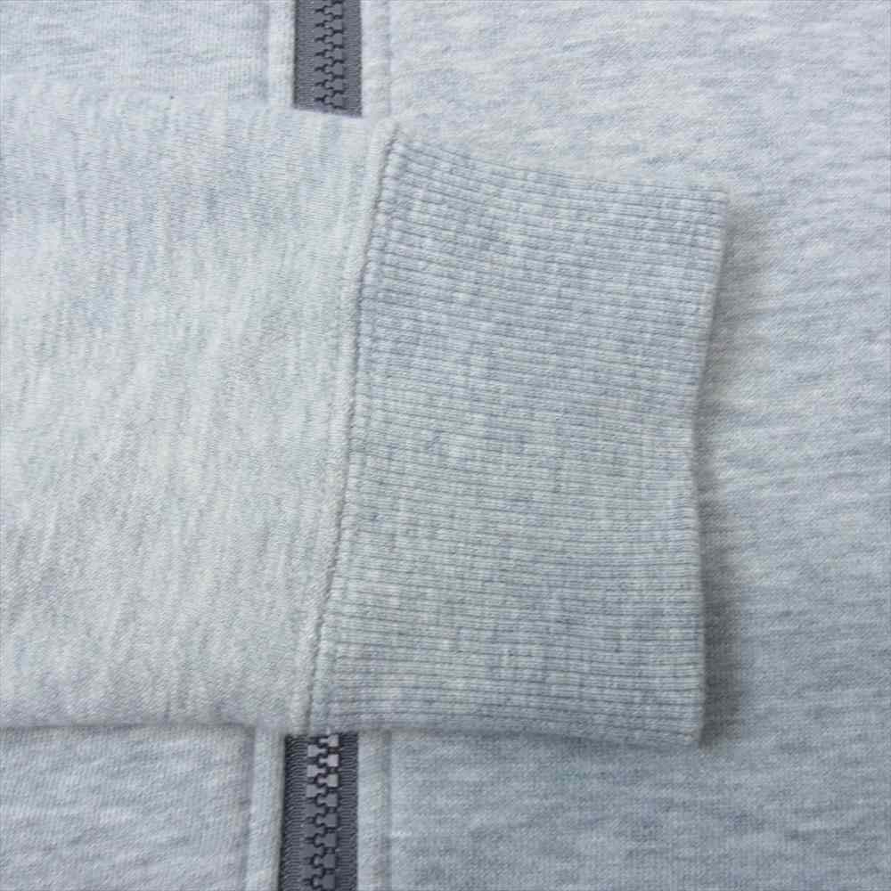 THE NORTH FACE ノースフェイス NT615052 スクエアロゴ フルジップ パーカー グレー系 M【中古】