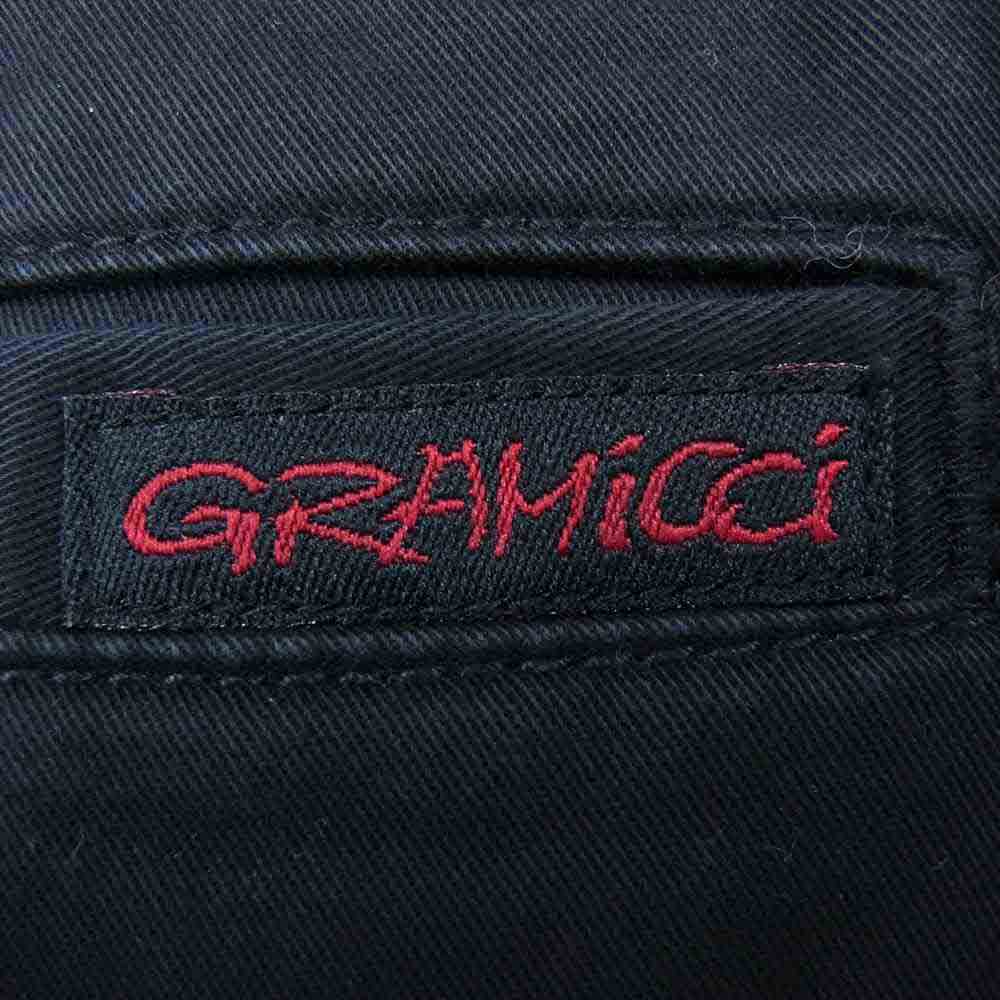 Gramicci グラミチ 8817-FDJ NN PANTS JUST CUT ニュー ナロー パンツ ジャスト カット ブラック系 S【中古】