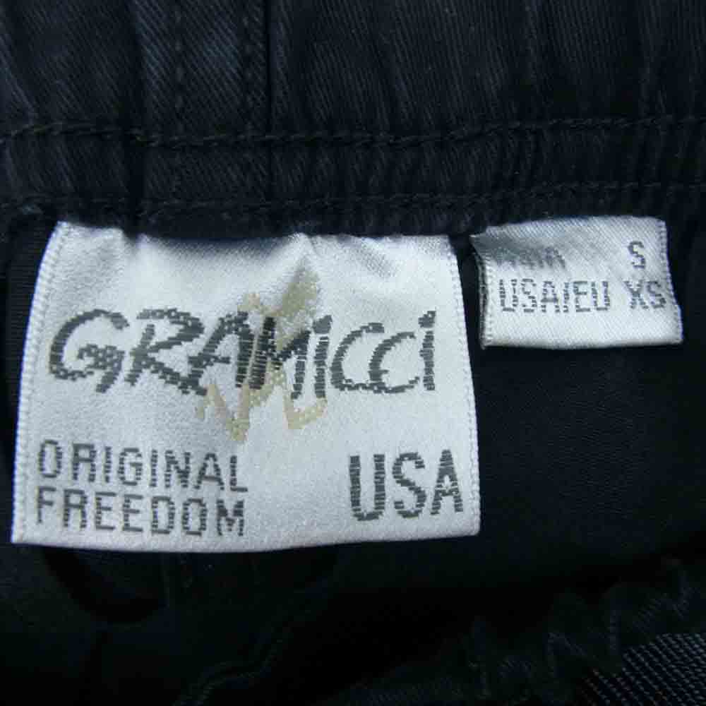 Gramicci グラミチ 8817-FDJ NN PANTS JUST CUT ニュー ナロー パンツ ジャスト カット ブラック系 S【中古】