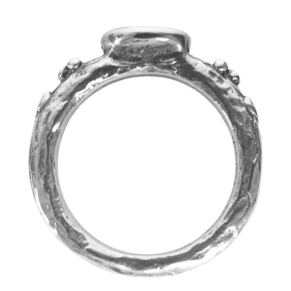 Loree Rodkin ローリーロドキン OVAL BEZEL SILVER RING オーバル ベゼル シルバー リング シルバー系 8号程度【中古】