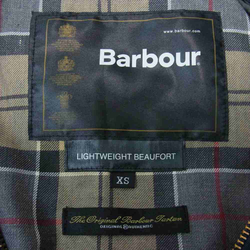 Barbour バブアー A960 L/W BEAUFORT JACKET ライトウェイト ビューフォート ジャケット ネイビー系 XS【中古】
