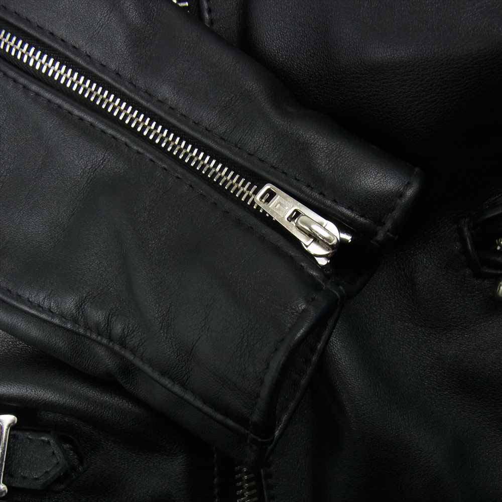 Lewis Leathers ルイスレザー 391T LIGHTNING TIGHT FIT ライトニング タイト フィット ライダース ジャケット ブラック系 34【中古】