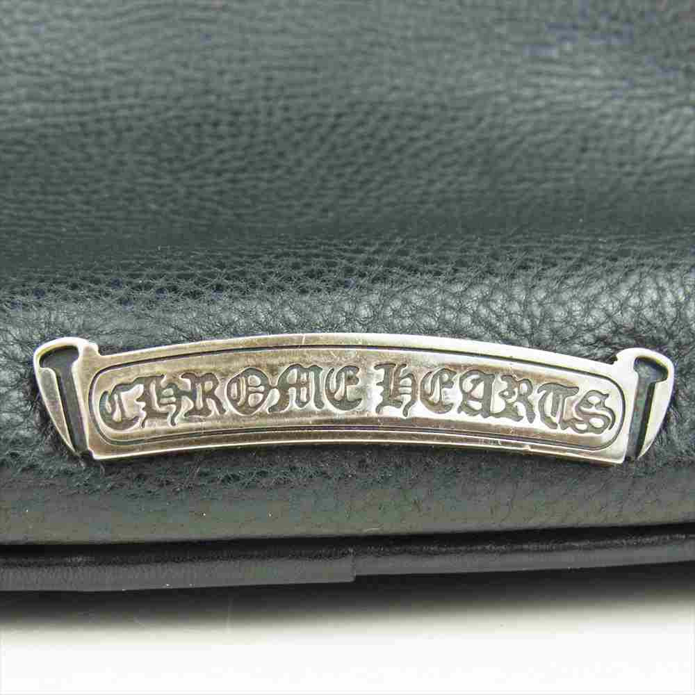 CHROME HEARTS クロムハーツ（原本無） GYM MD オールド ジムバッグ ミディアム レザー ブラック系【中古】