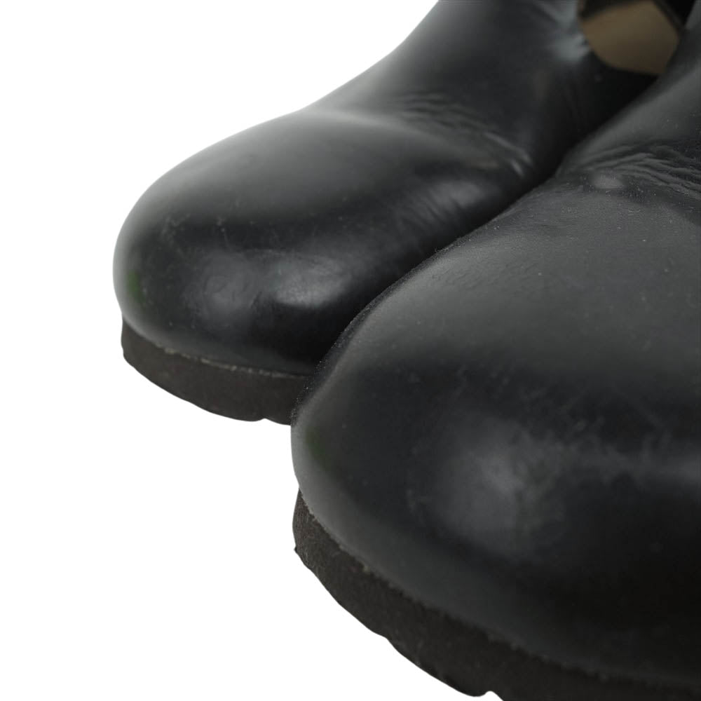 BIRKENSTOCK ビルケンシュトック 066293 HUNTER BROWN レザー サンダル ブラック系【中古】