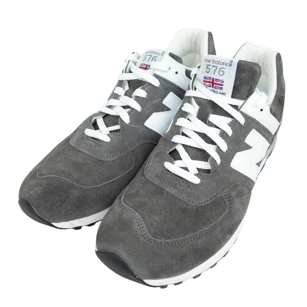 NEW BALANCE ニューバランス 英国製 M576GRS ランニング スニーカー グレー系 30.0cm【美品】【中古】