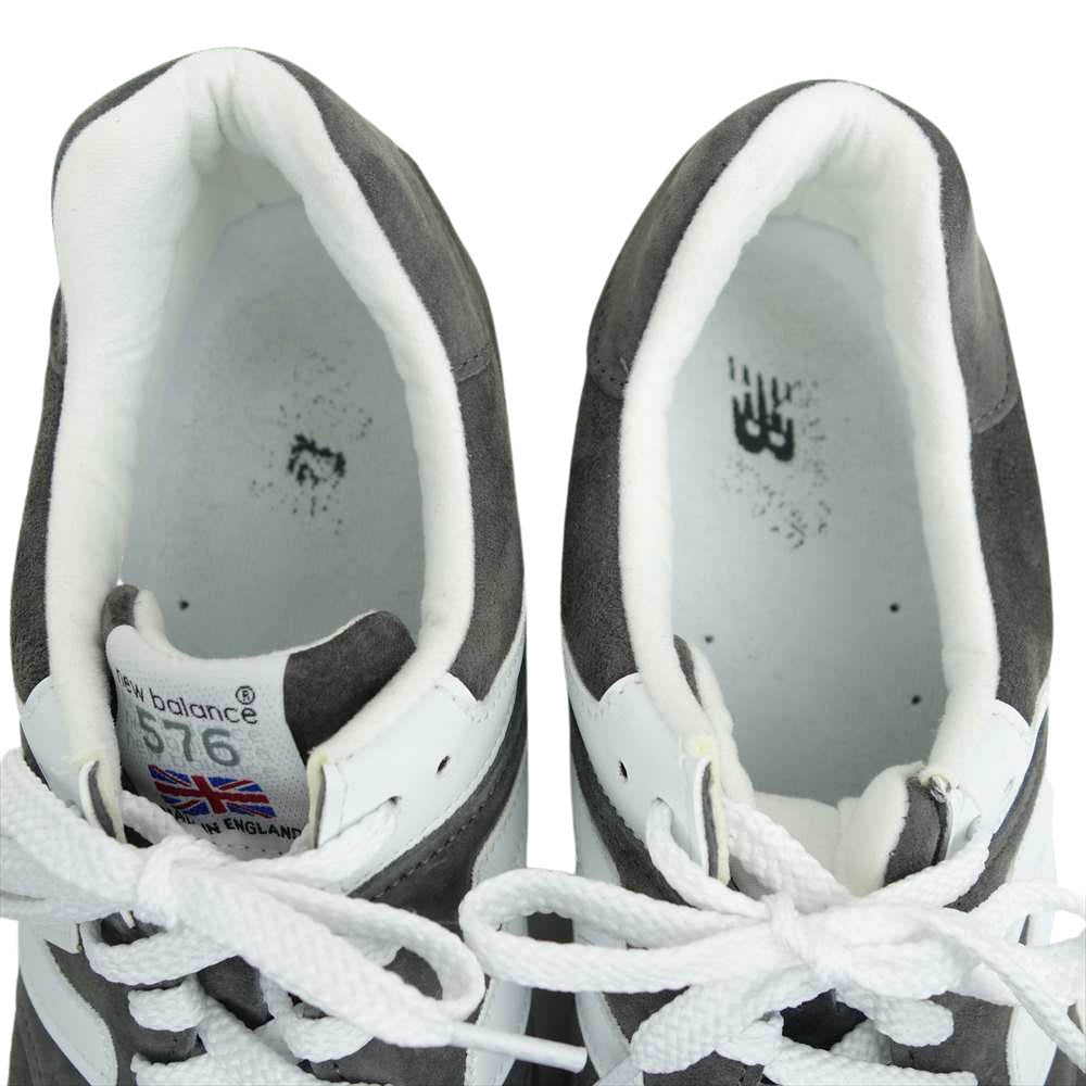 NEW BALANCE ニューバランス 英国製 M576GRS ランニング スニーカー グレー系 30.0cm【美品】【中古】