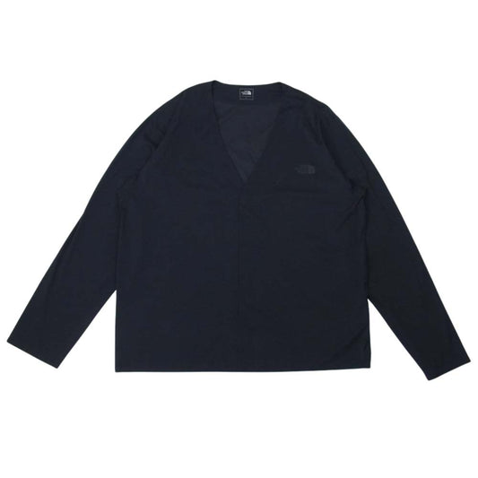 THE NORTH FACE ノースフェイス NT11961 Tech Lounge Cardigan テック ラウンジ カーディガン ブラック系 L【美品】【中古】