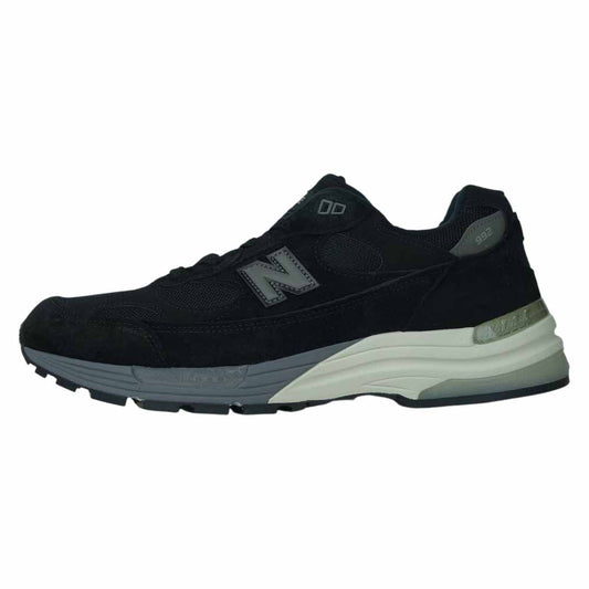 NEW BALANCE ニューバランス USA製 M992 BL ランニング スニーカー ブラック系 30cm【新古品】【未使用】【中古】