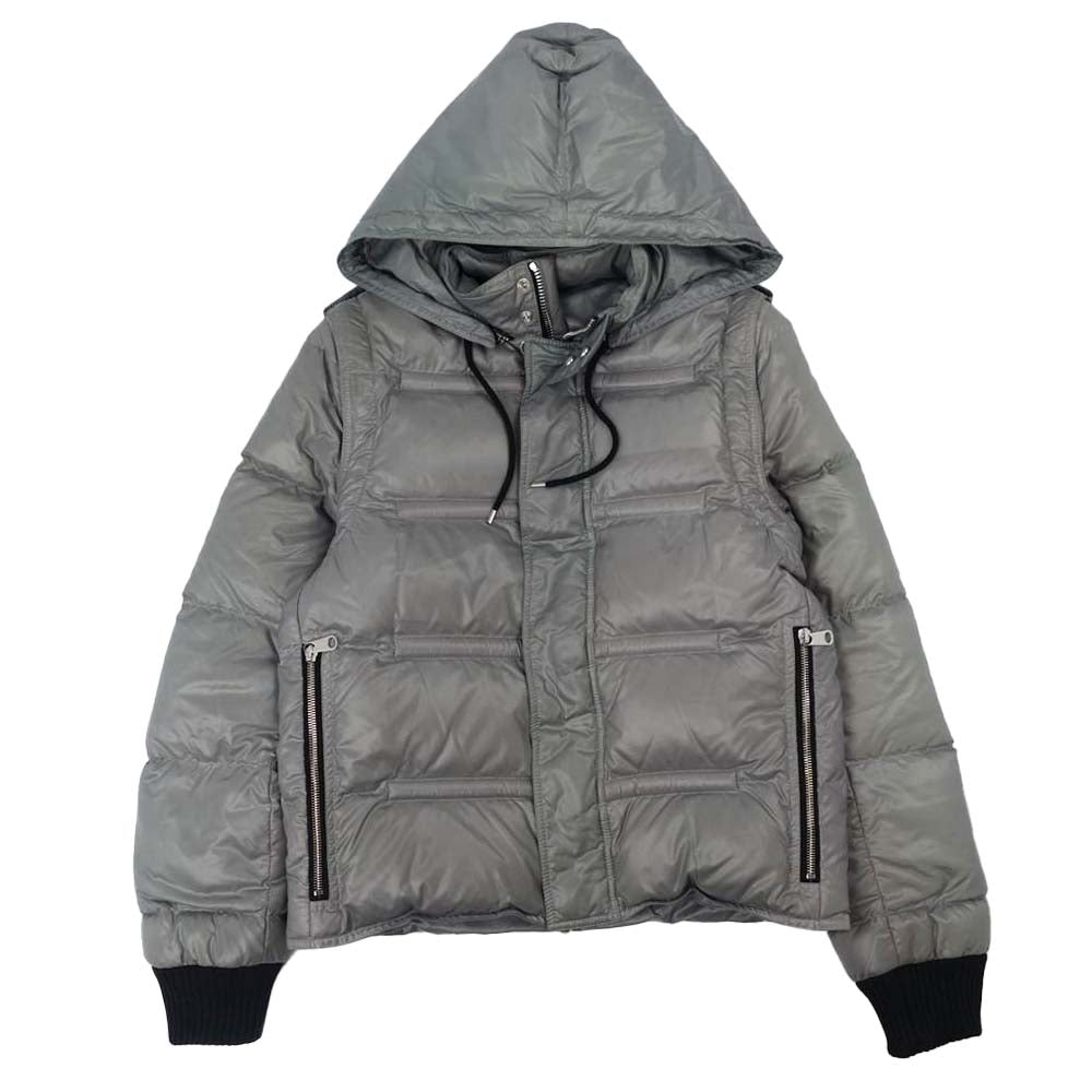 DIOR HOMME ディオールオム 08AW 8H3142030418 国内正規品 エディ期 2WAY ダウン ジャケット グレー系 44【中古】