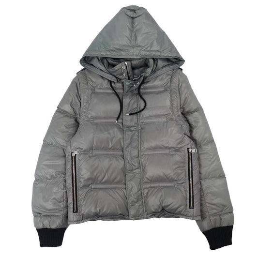 DIOR HOMME ディオールオム 08AW 8H3142030418 国内正規品 エディ期 2WAY ダウン ジャケット グレー系 44【中古】