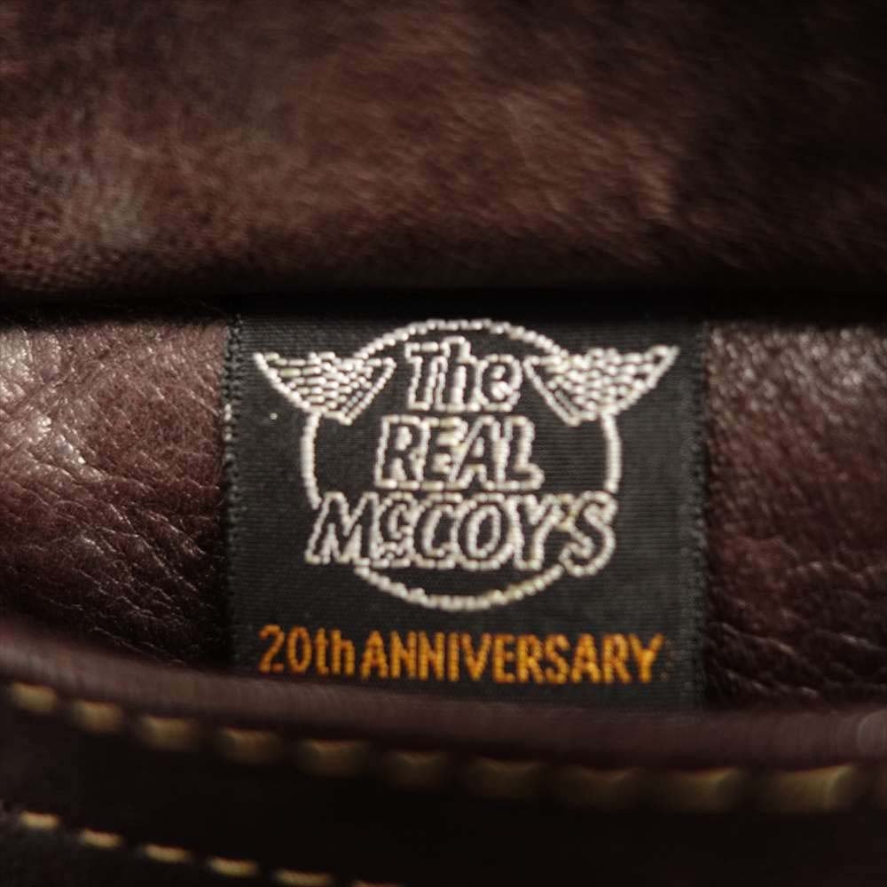 The REAL McCOY'S ザリアルマッコイズ 20周年 A-2 McCOY MFG フライト ジャケット ブラウン系 38【中古】