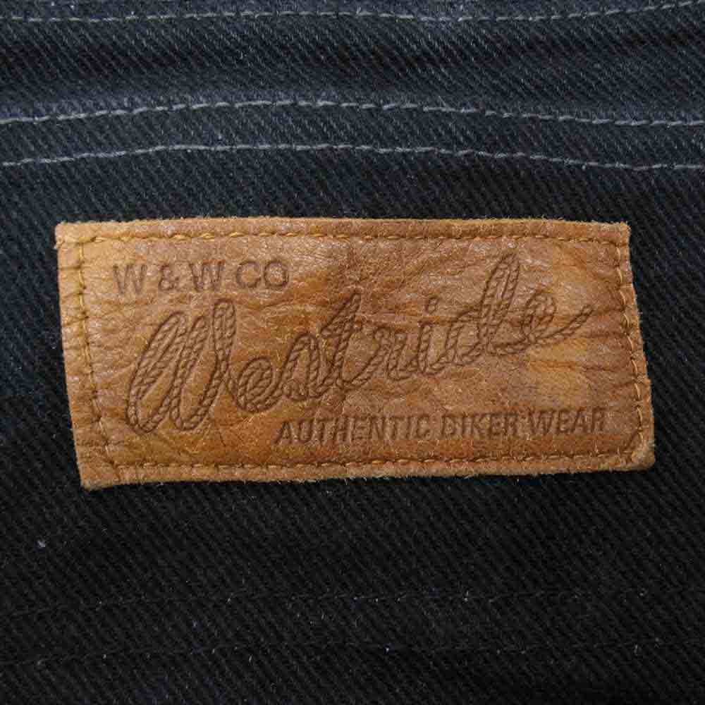 ウエストライド BLACK DENIM ブラック デニム ブラック系【中古】
