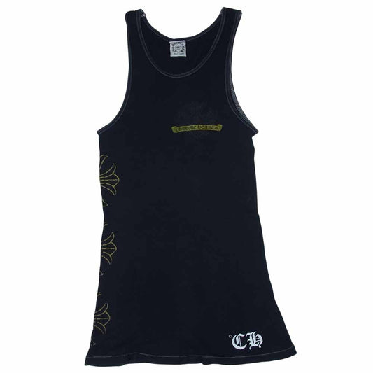 CHROME HEARTS クロムハーツ（原本無） 国内正規品 CHプラス ホースシュー タンクトップ ブラック系 M【中古】
