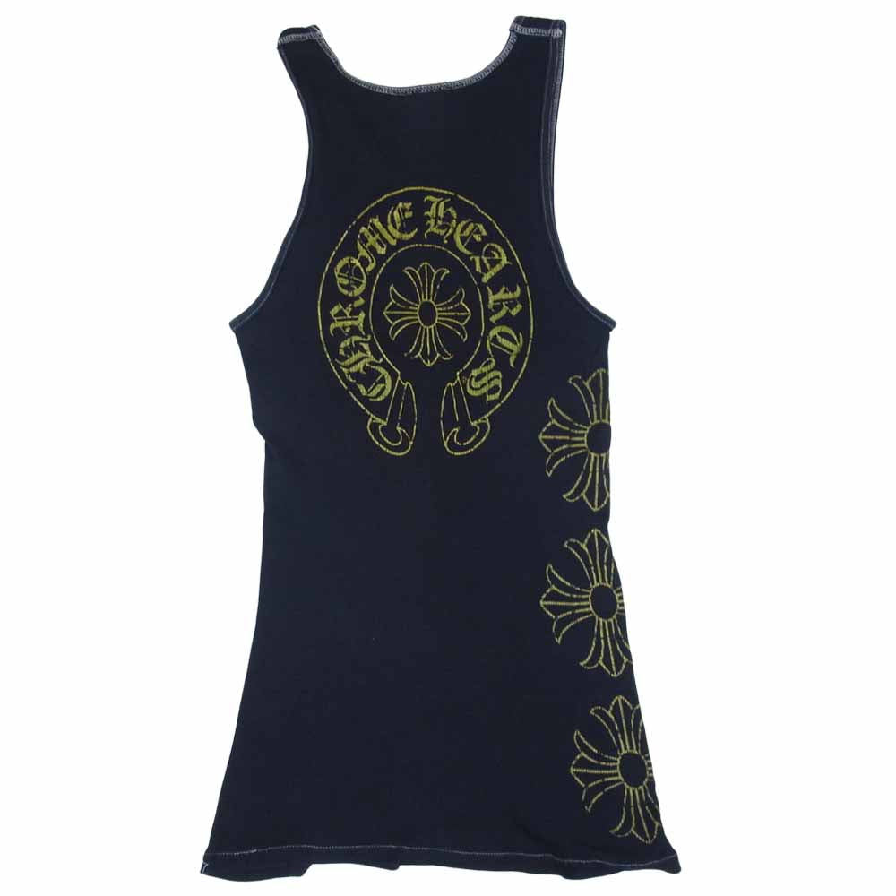 CHROME HEARTS クロムハーツ（原本無） 国内正規品 CHプラス ホースシュー タンクトップ ブラック系 M【中古】