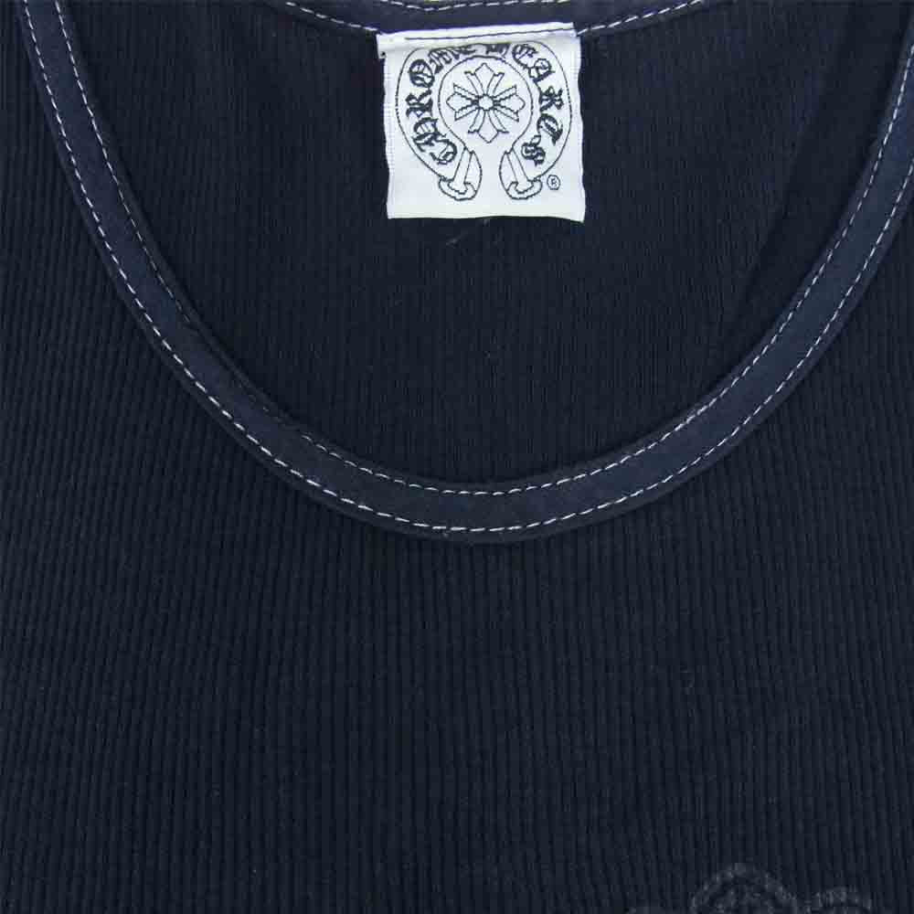 CHROME HEARTS クロムハーツ（原本無） 国内正規品 CHプラス ホースシュー タンクトップ ブラック系 M【中古】