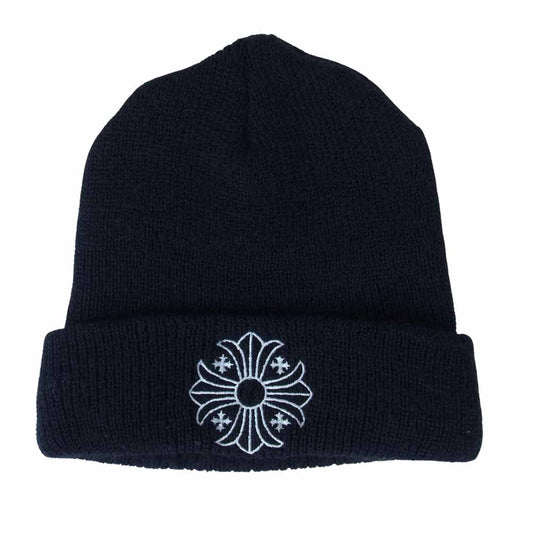 CHROME HEARTS クロムハーツ（原本無） 国内正規品 CHプラス ビーニー ブラック系 OS【中古】
