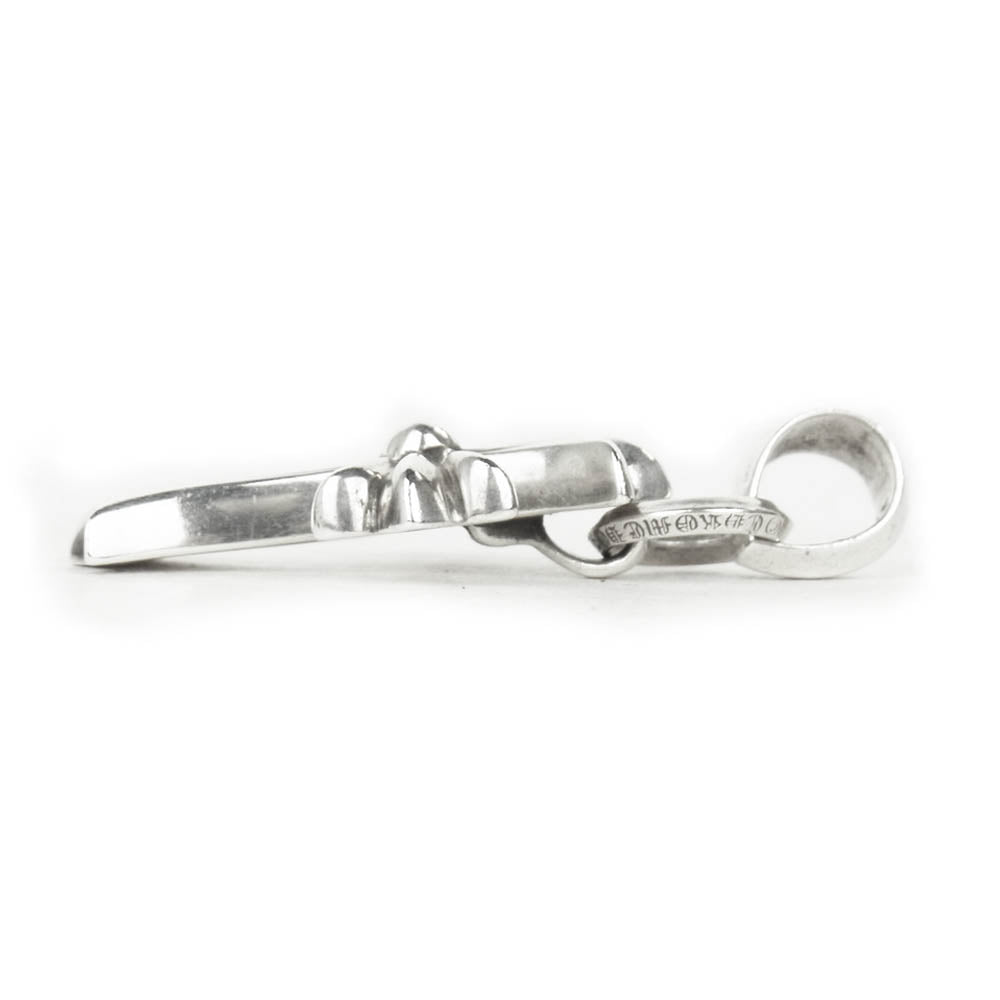 CHROME HEARTS クロムハーツ（原本無） スモール CHクロス ベイル シルバー系【中古】