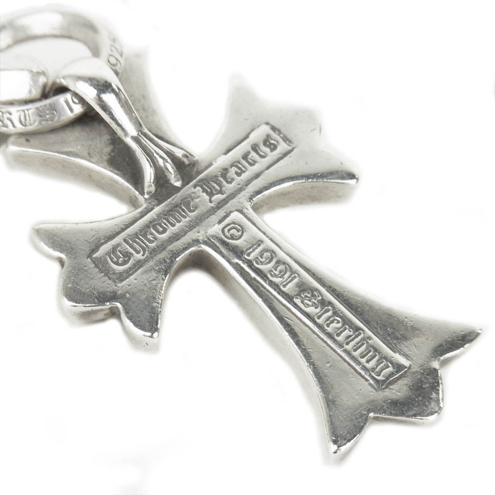CHROME HEARTS クロムハーツ（原本無） スモール CHクロス ベイル シルバー系【中古】