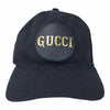 GUCCI グッチ 576253 GG キャンバス ベースボール ブラック系 M【中古】