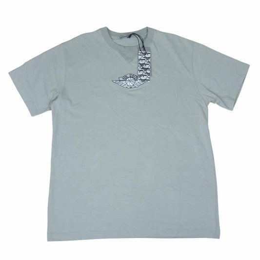 Dior ディオール 20SS 033J625B0554-802 × ナイキ NIKE AIR DIOR M.C&S Top Tee Tシャツ グレー系 L【極上美品】【中古】