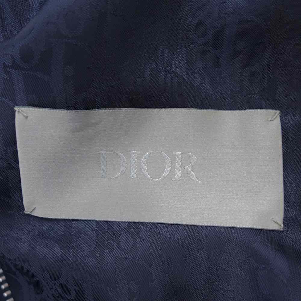 DIOR HOMME ディオールオム 20SS 033c402a4120 国内正規品 × JORDAN BRAND AIR DIOR WOVEN JACKET エアディオール ウーブン ジャケット ネイビー系 50【中古】