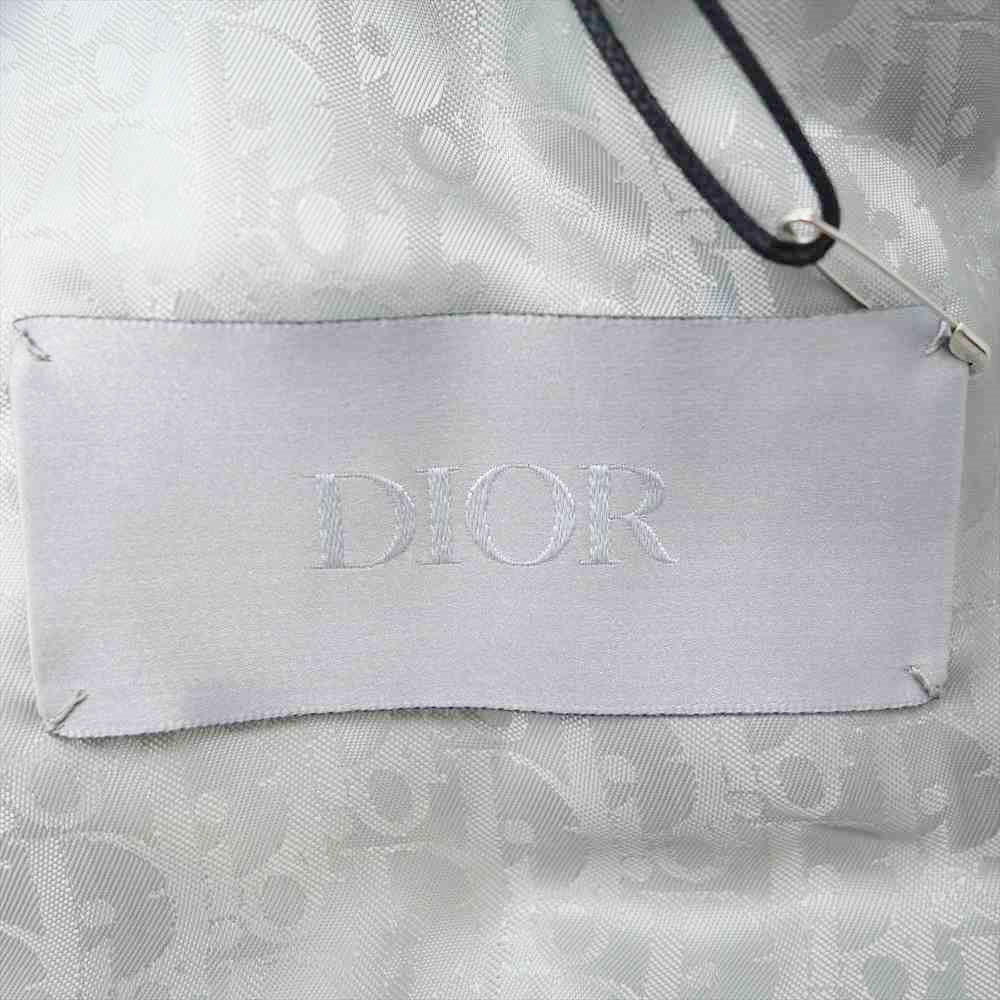 DIOR HOMME ディオールオム 20SS 033C401A4805 bomber co zct b air-j 国内正規品 × JORDAN BRAND Air Dior Bomber Jacket エアディオール ジョーダン ボンバー グレー系 50【中古】