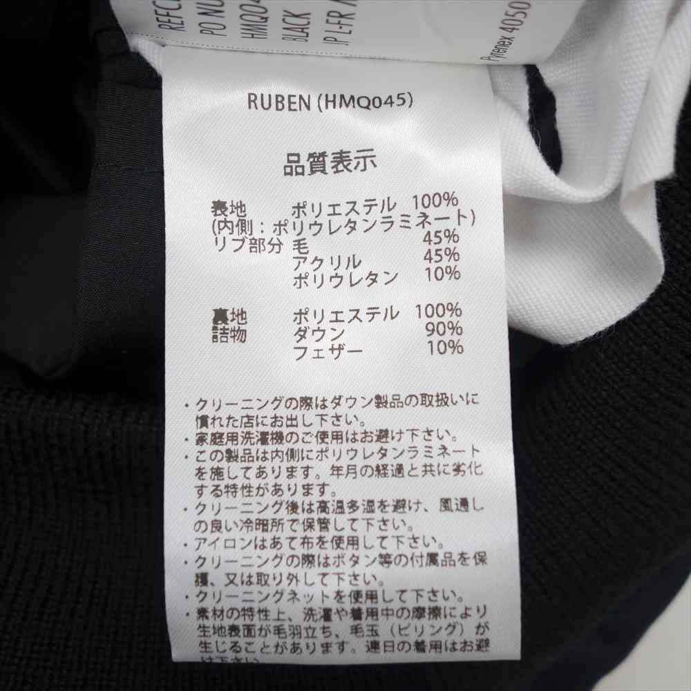 Pyrenex ピレネックス 21AW RUBEN ルーベン ブラック系 L【新古品】【未使用】【中古】