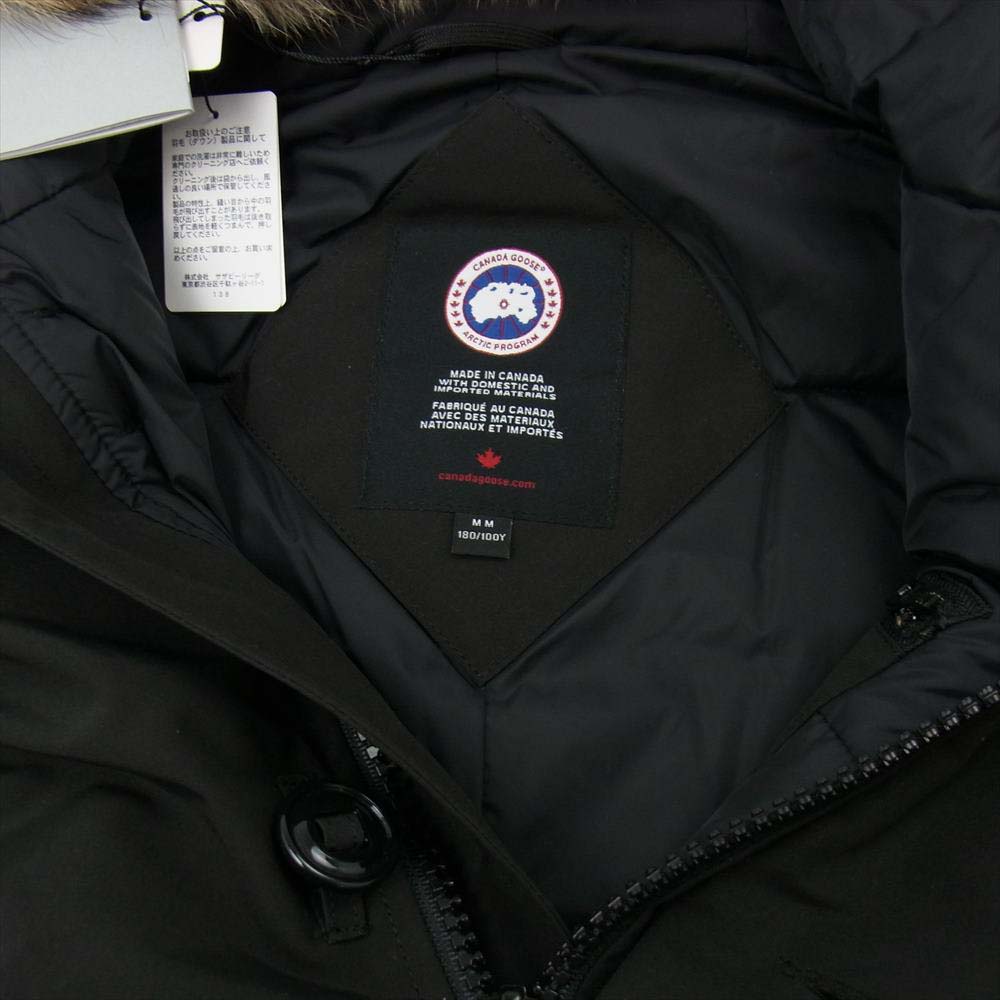 CANADA GOOSE カナダグース 3438JM サザビーリーグ JASPER PARKA ジャスパー パーカ ダウン コート ブラック系 M【新古品】【未使用】【中古】