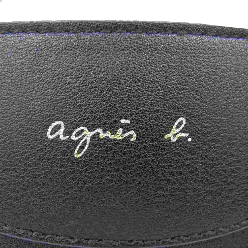 agnes b. アニエスベー N952-VCM7 2way Tote Bag 2ウェイ トート バッグ ブラック系【新古品】【未使用】【中古】