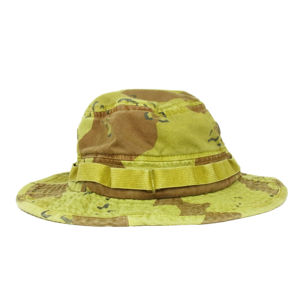 Supreme シュプリーム 21SS Overdyed Camo Boonie オーバーダイ カモ ブーニー ハット 帽子 マルチカラー系 S/M【美品】【中古】