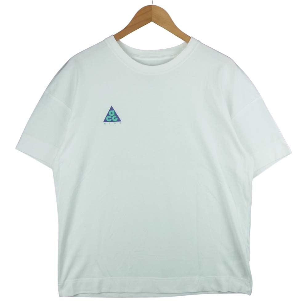 NIKE ナイキ 18SS AO4643-100 ACG Tee エーシージー 半袖 Tシャツ コットン ポリエステル 中国製 ホワイト系 M【中古】