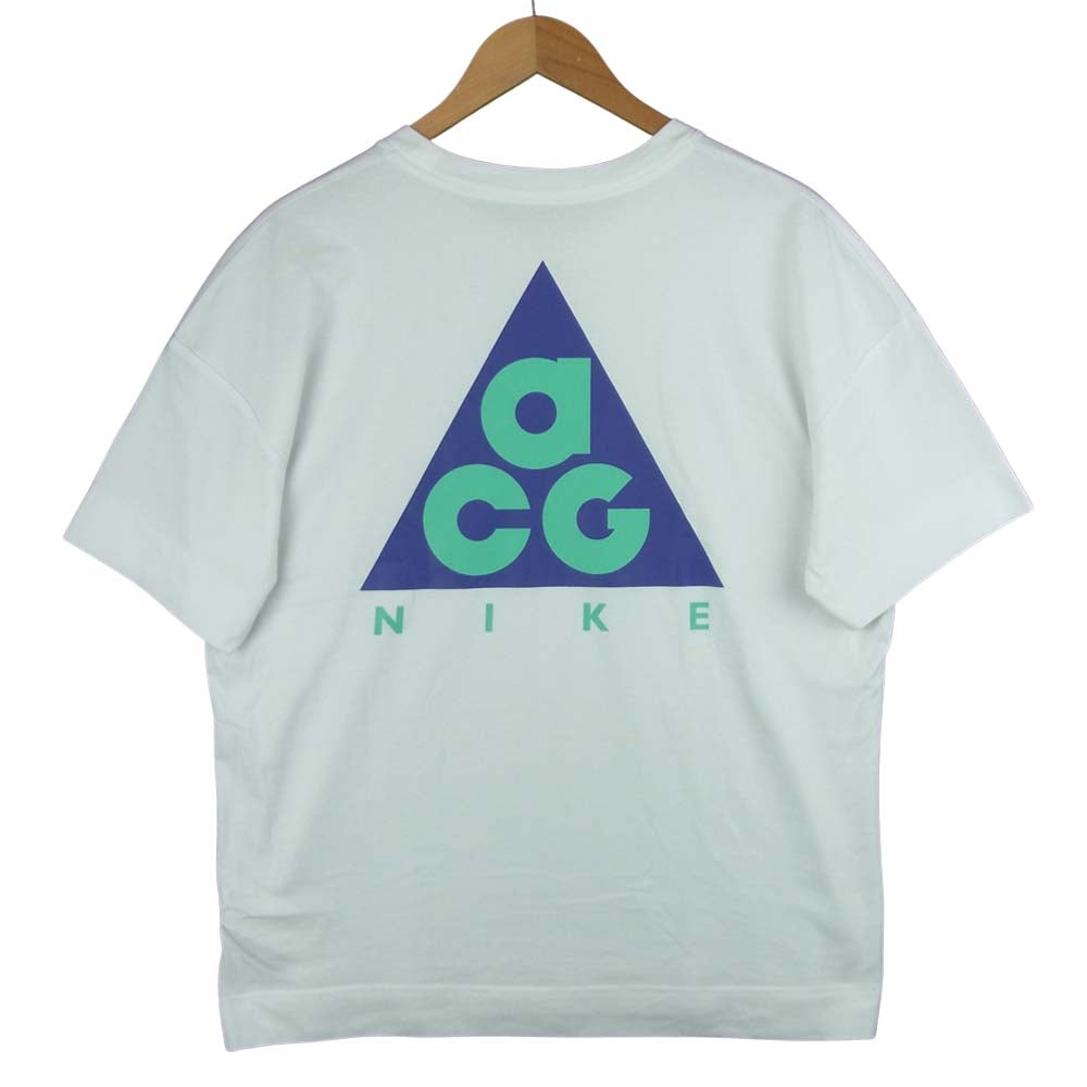 NIKE ナイキ 18SS AO4643-100 ACG Tee エーシージー 半袖 Tシャツ コットン ポリエステル 中国製 ホワイト系 M【中古】