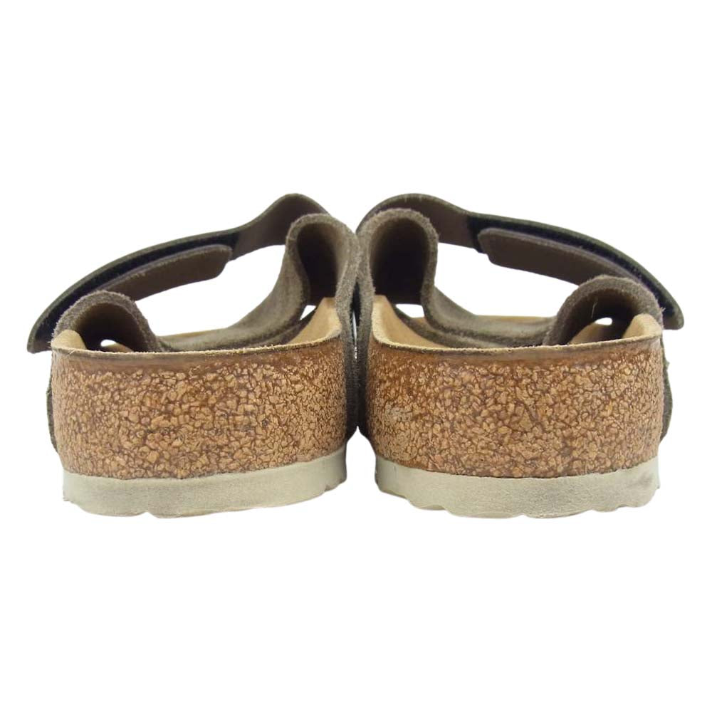 BIRKENSTOCK ビルケンシュトック kyoto キョウト スエード サンダル ブラウン系 27.0cm【中古】