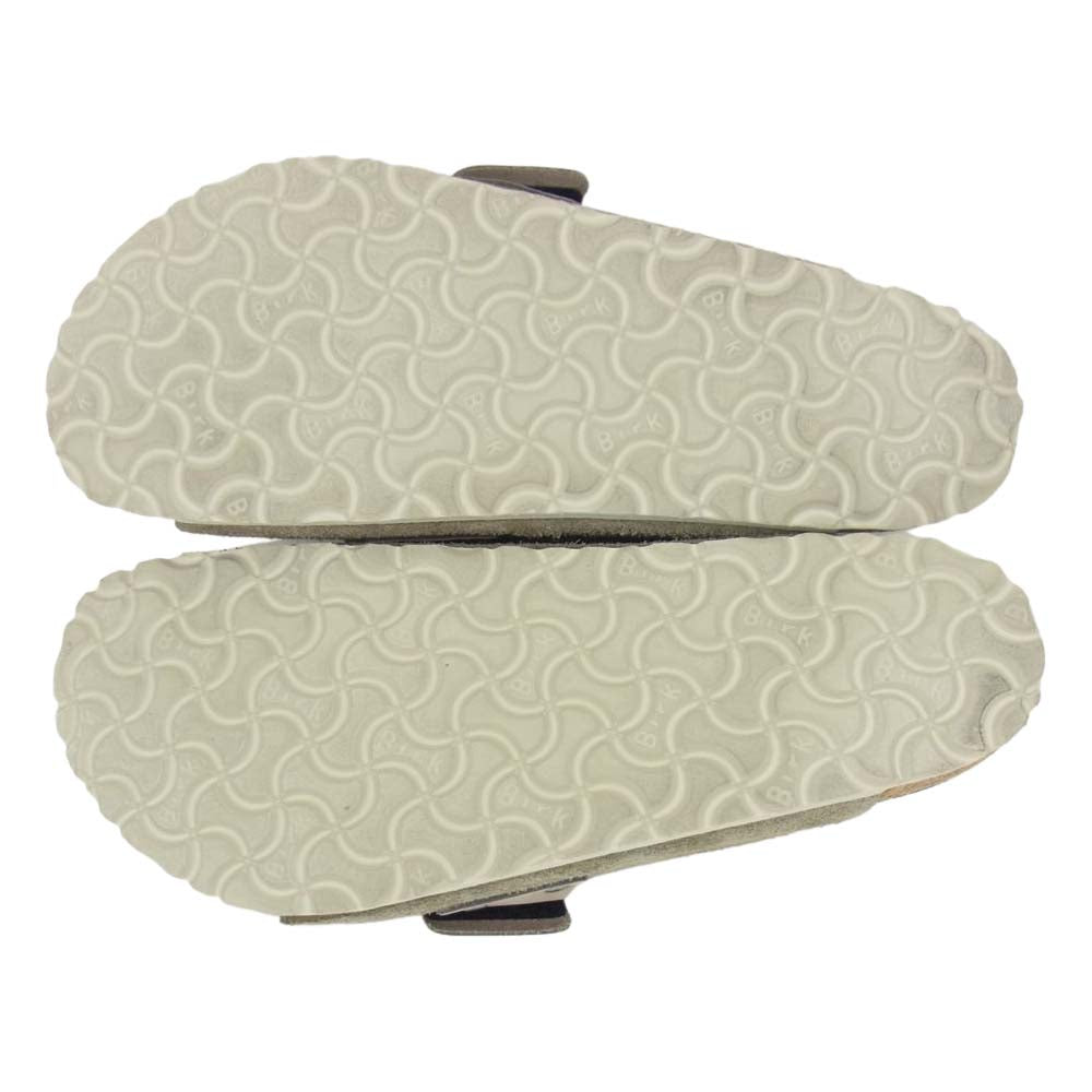 BIRKENSTOCK ビルケンシュトック kyoto キョウト スエード サンダル ブラウン系 27.0cm【中古】