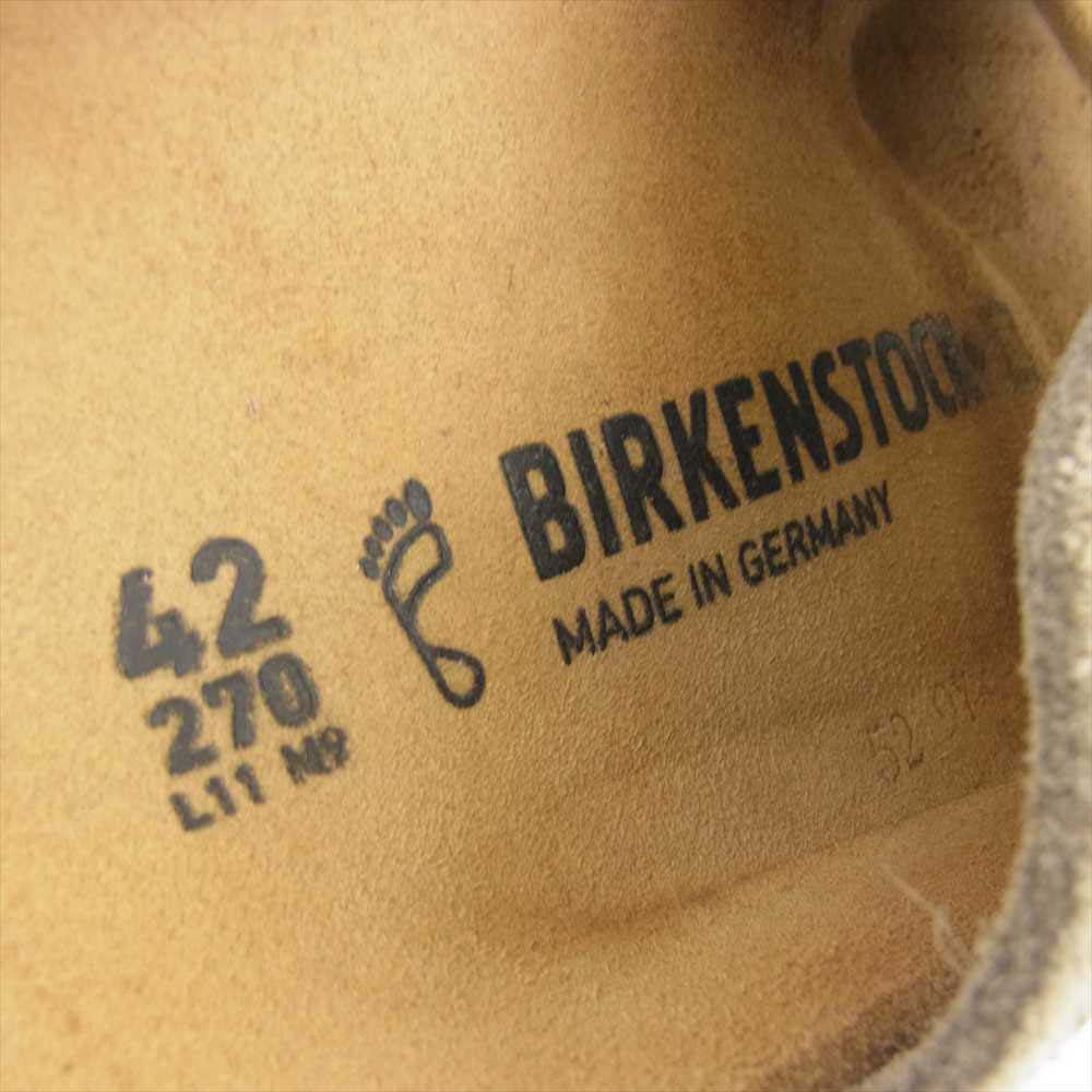 BIRKENSTOCK ビルケンシュトック kyoto キョウト スエード サンダル ブラウン系 27.0cm【中古】