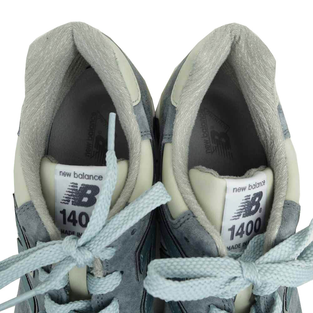 NEW BALANCE ニューバランス M1400SB USA製 ローカット スニーカー グレー系 25.5cm【美品】【中古】