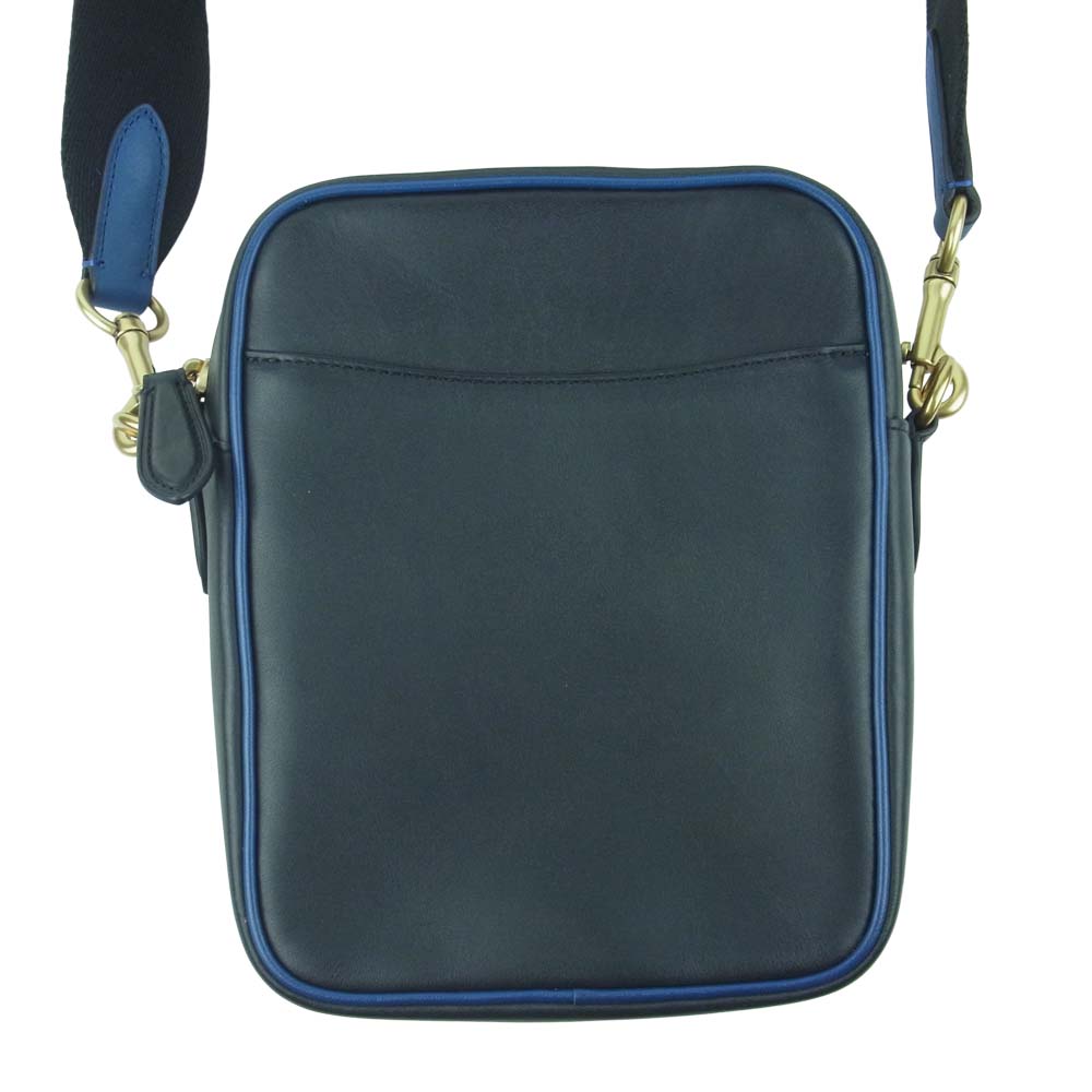 COACH コーチ L2061-4556 チャンピオン CHAMPION レザー ショルダー バッグ ブラック系【美品】【中古】