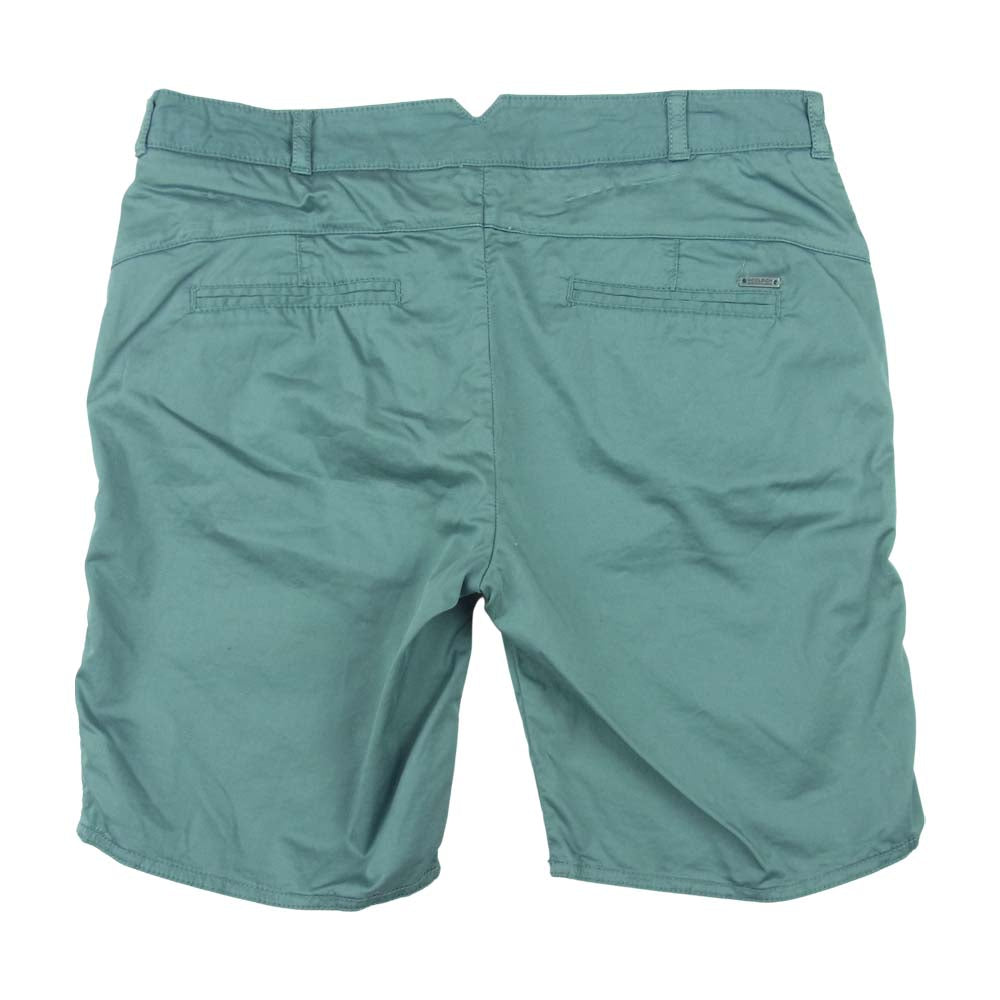 WOOLRICH ウールリッチ 1301079 5ポケット ショート ハーフ パンツ コットン トルコ製 グリーン系 27【中古】