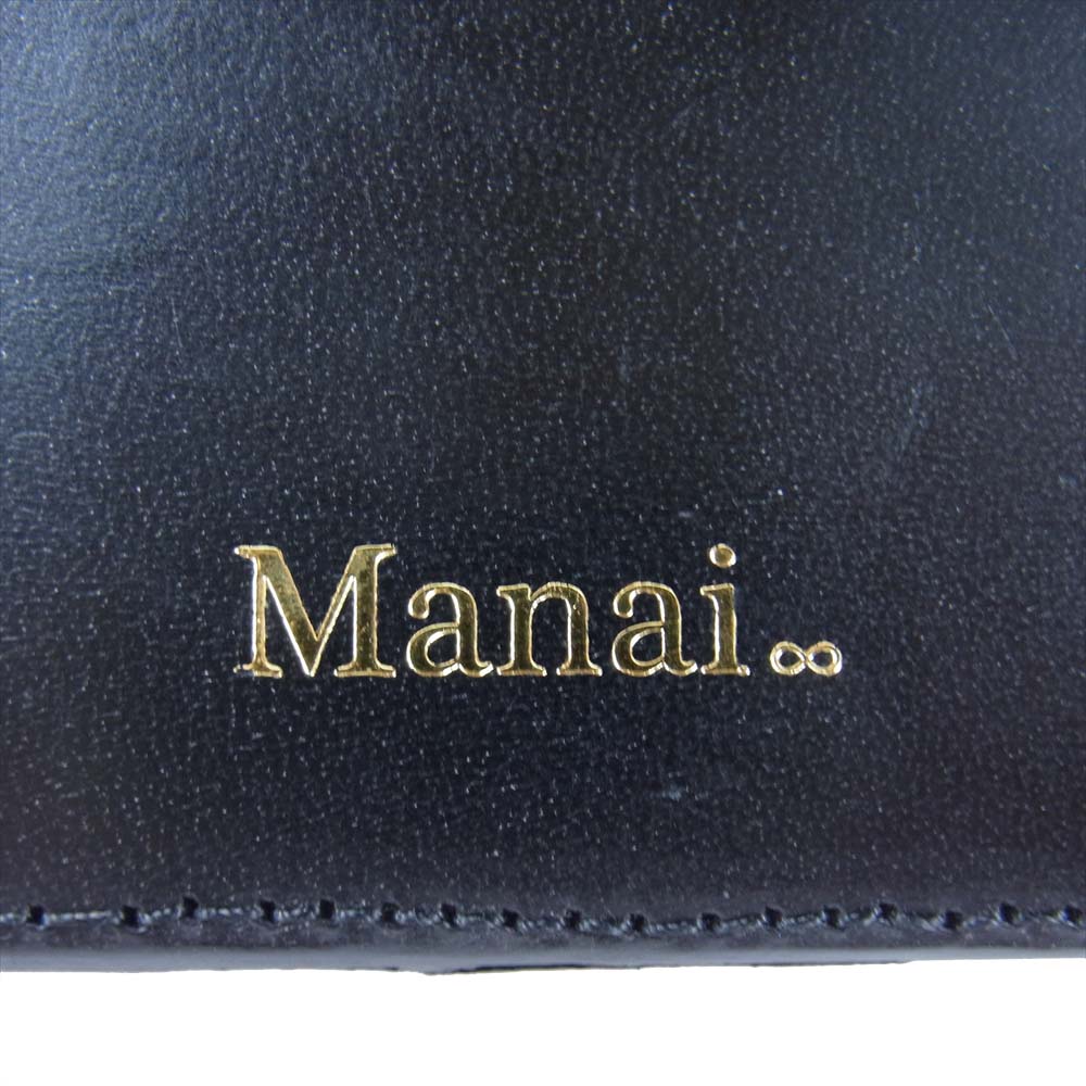 マナイ コイン カードホルダー2019 カード ホルダー ブラック系【美品】【中古】