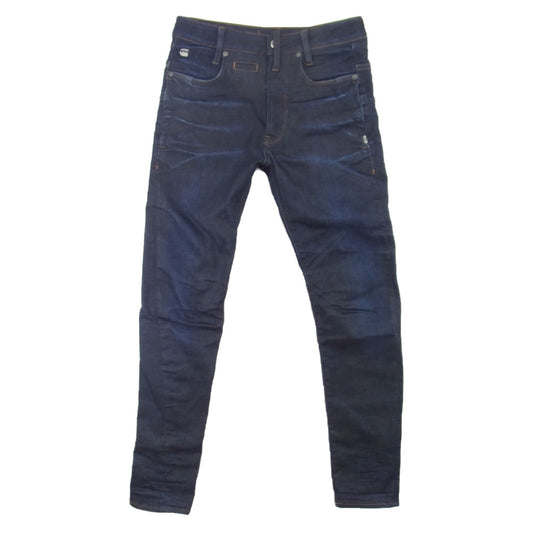 G-STAR ジースター D-STAQ 3D SUPER SLIM スリム パンツ インディゴブルー系 26【美品】【中古】