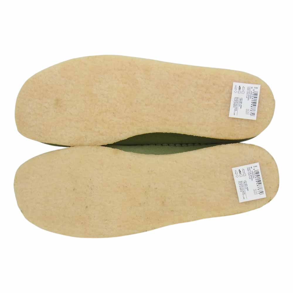 Clarks クラークス Weaver ウィーバー スエード シューズ ライトグリーン系 26.0cm【新古品】【未使用】【中古】