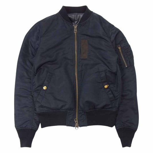 TMT ティーエムティー 18AW TJK-F1801 MA-1 TYPE REVERSIBLE FLIGHT JACKET リバーシブル フライト ジャケット ブラック系 S【中古】