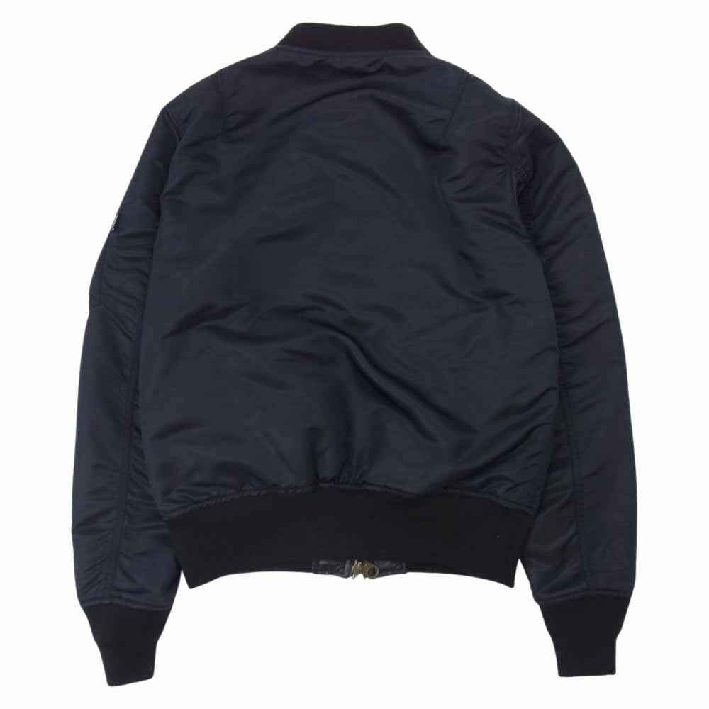 TMT ティーエムティー 18AW TJK-F1801 MA-1 TYPE REVERSIBLE FLIGHT JACKET リバーシブル フライト ジャケット ブラック系 S【中古】