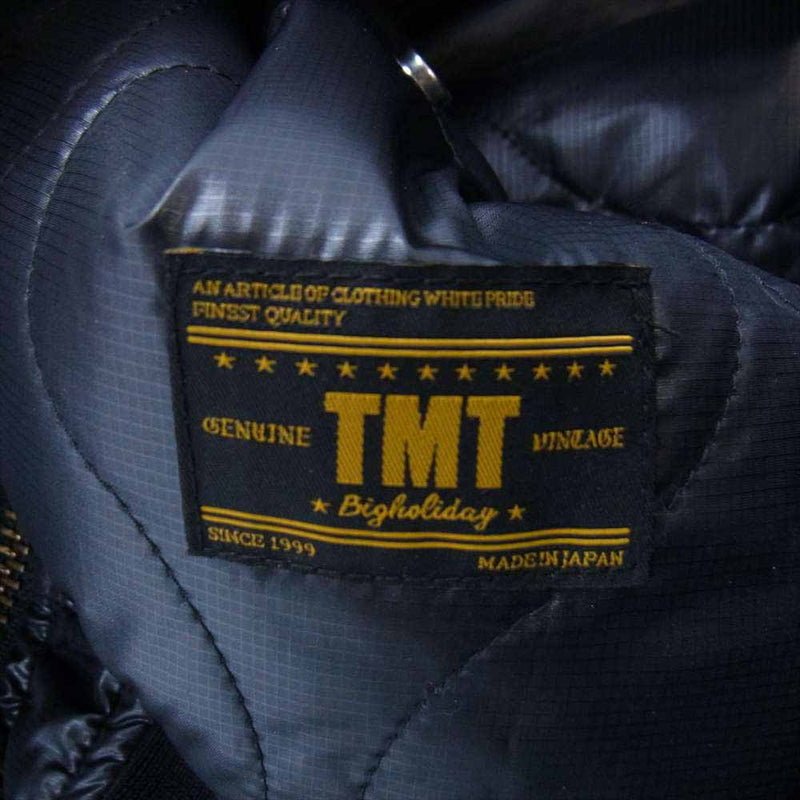 TMT ティーエムティー 18AW TJK-F1801 MA-1 TYPE REVERSIBLE FLIGHT JACKET リバーシブル フライト ジャケット ブラック系 S【中古】