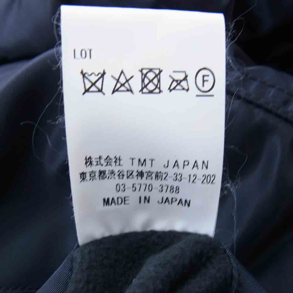 TMT ティーエムティー 18AW TJK-F1801 MA-1 TYPE REVERSIBLE FLIGHT JACKET リバーシブル フライト ジャケット ブラック系 S【中古】