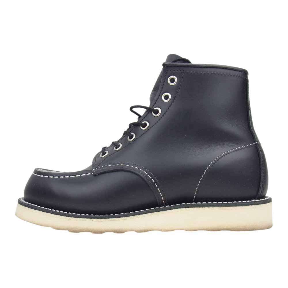 RED WING レッドウィング 8179 IRISH SETTER アイリッシュセッター 四角犬タグ レザー ブーツ ブラック系 24.5cm【美品】【中古】