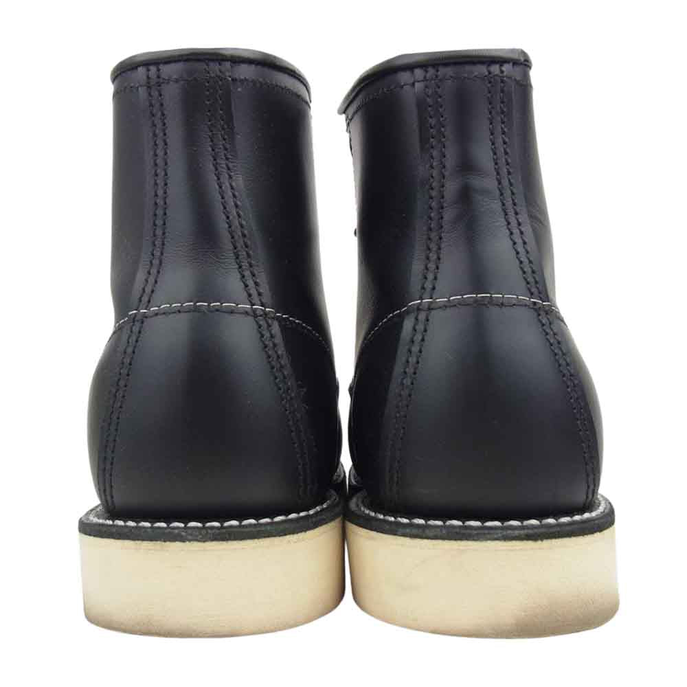 RED WING レッドウィング 8179 IRISH SETTER アイリッシュセッター 四角犬タグ レザー ブーツ ブラック系 24.5cm【美品】【中古】